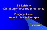 S3-Leitlinie Community acquired pneumonia Diagnostik und ...labor- .S3-Leitlinie Community acquired