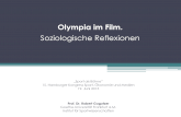 Prof. Dr. Robert Gugutzer - Olympia im Film - soziologische Reflexionen