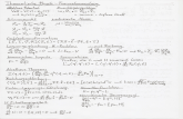 Formelsammlung Theoretische Physik I