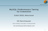 MySQL Performance Tuning f¼r Entwickler