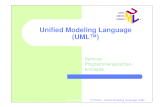 Unified Modeling Language (UML) - Universit¤t .Till Kothe - Unified Modeling Language (UML) 22.04.2004