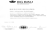 BG BAU Berufsgenossenschaft der Bauwirtschaft ... BG BAU Berufsgenossenschaft der Bauwirtschaft