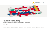 Tourism Consulting  Leading professional services for your success Vienna, 2012