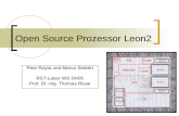 Open Source Prozessor Leon2