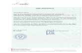 GMP-Zertifikat 2015 alle - swiss surfactants .GMP-ZERTIFIKAT Wir best¤tigen hiermit, ... Januar