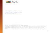 AVG AntiVirus 2015 User Manual - af- .5 1. Einleitung Dieses Benutzerhandbuch bietet eine umfassende