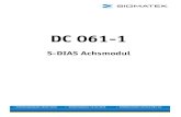 DC 061-1 - sigmatek- .Kennzeichnet eine unmittelbare Gef¤hrdung mit hohem Risiko, die unmit- telbar