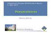 Pneumothorax M¤rz 2010 - akn-b.de .Zwerchfell Kollabierte Lunge Anatomie des Pleuraraums Pneumothorax