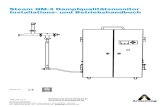 Steam QM-3 Dampfqualit¤tsmonitor Installations- und ... â€¢ Kalorimeter-Baugruppe und Schr¤nke