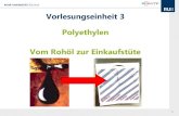 RUHR-UNIVERSIT„T BOCHUM Vorlesungseinheit 3 Polyethylen ... RUHR-UNIVERSIT„T BOCHUM Mineral¶lverbrauch