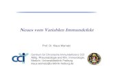 Neues vom Variablen Immundefekt - dsai.de .Neues vom Variablen Immundefekt Prof. Dr. Klaus Warnatz