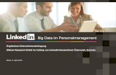 Big Data im Personalmanagement - .Big Data im Personalmanagement | 2 Inhalt 01 01 Zusammenfassung