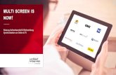 MULTI SCREEN IS NOW - united-internet-media.de .Kontinuierliche Multi-Screen-Studien Grundlagenstudie