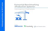 Konsortial-Benchmarking »Production Systems« .Production System, fragen sich jedoch, inwieweit