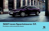 SEAT Leon Sportstourer ST. Stand: 14. August 2019 Preisvorteil: 2.855 â‚¬ 1 8 *S¤mtliche Preise