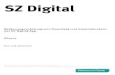 SZ Digital - .SZ Digital Bedienungsanleitung zum Download und Inbetriebnahme der SZ Digital-App iPhone
