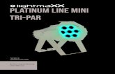 Platinum Line Mini TRI-PAR - .Die Menu-Struktur im Detail: Manueller Farbwechsel: Dr¼cken Sie die