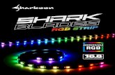 ds Shark Blades RGB Strip de 01 - tr. und flexibel Der SHARK Blades RGB Strip ist optimal f£¼r die g£¤ngigsten