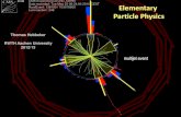 V 1.0 Elementary Particle Physics - web. hebbeker/lectures/ph2_02/ ¢  Elementary Particle