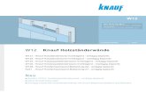 W12 Knauf Holzst£¤nderw£¤nde Knauf Holzst£¤nderw£¤ ort Knauf ips KG W128 Knauf Holzfawerwandele dun