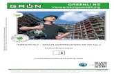 Seilsystem Greenline Anwenderexemplar - gruen-gmbh.de \\GRUENS11\Archiv_Gruen\Bedienungsanweisungen\Dachsicherheit\Greenline\20150126_Anwenderexemplar