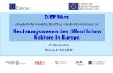 DiEPSAm - wiwi.uni- 2 History of PSA & alternatives 3 Differences between private and public sector