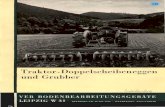Traktor -Doppelscheibeneggen und Grubber 650 . Traktor-Grubber B/SK 13 Der Traktor-Grubber B/SK13 eignet