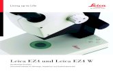 Leica EZ4 und Leica EZ4 W - Schweden ¢†â„¢ Kista +46 8 625 45 45 8 625 45 10 Schweiz ¢†â„¢wissenschaft und
