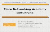 Cisco Networking Academy - Einf£¼hrung - cna.uni-due.decna.uni-due.de/Kurs7/Kurs7- ¢  Cisco Networking