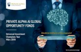 AI - Research Project Private Alpha AI Global Opportunity Fund Die Chancen globaler Wachstumstitel mit