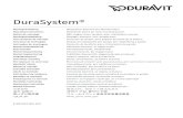 DuraSystem - Keramik/Armatur einstellen. 24 St£¼tztraverse einstellen Bei Waschtischen mit niedriger