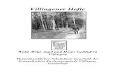 Sonderheft Wald, Wild, Jagd - villingen- 2 Inhaltsverzeichnis Sonderheft Wald, Wild, Jagd und Heinz