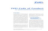 ZVEI-Code of Conduct - ZVEI-Code of Conduct zur gesellschaftlichen Verantwortung Der ZVEI - Zentralverband