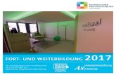 FORT- UND WEITERBILDUNG 2017 - new. HERAUSGEBER Katholischer Hospitalverbund Hellweg gGmbH Obere Husemannstr