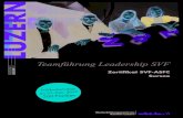 Teamf£¼hrung Leadership SVF Leadership (Stufe Team/Gruppe), welches im Rahmen von sechs Modulen Leadership-Kompetenzen