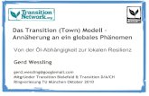 Das Transition (Town) Modell ¢â‚¬â€œ Ann£¤herung an ein globales ... Das Transition Konzept Ein Dorf / Stadt