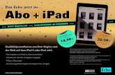 Das Echo jetzt im Abo + iPad - wan-ifra.org der Welt auf dem iPad 4 oder iPad mini. - Alle Ausgaben