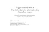Argumentstruktur - leibniz-zas.de 17 Teil 3. Realisierung der Argumente Aktiv-Inaktiv-Sprachen ¢â‚¬¢ Es