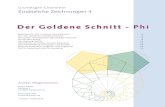 Der Goldene Schnitt - Phi - anoae.org 4 iV DER GOLDEnE SCHnitt ¢â‚¬â€œ PHi AnOA 2010 Grundlagen Geometrie