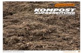 KOMPOST - kompost folie / plastik miete aufsetzen zufuhr gr£“n-schnitt input output output schredder