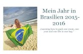 Mein Jahr in Brasilien 2015- 2016 - rotary-jd.de Ich wei£ eigentlich gar nicht wirklich wo ich anfangen