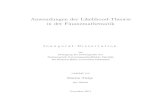 Anwendungen der Likelihood-Theorie in der Finanzmathematik Anwendungen der Likelihood-Theorie in der
