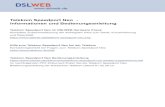 Telekom Speedport Neo Bedienungsanleitung DSLWEB Telekom Speedport Neo - Informationen und Bedienungsanleitung