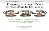 Sonderausgabe Juni 2005 Begegnung Zoo Arbeitsplatz Zoo ... Renate Stock Frankfurt Cornelia Bernhardt