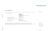 Dateiname: Anlage03_Zertifikat Wika- . FESTO Date July, 20.2011 AG & co. KG P. O. Box 73726 Essiingen