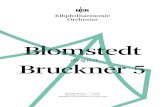 Blomstedt - Nachrichten | NDR.de ... 4 5 ANTON BRUCKNER Sinfonie Nr. 5 B-Dur ANTON BRUCKNER Sinfonie