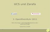 UCS und Zarafa - bytemine GmbH 2 bytemine GmbH Unix/Linux Systemhaus / Dienstleister Beratung, Konzeption