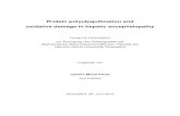 Protein polyubiquitination and oxidative damage in ... Protein polyubiquitination and oxidative damage
