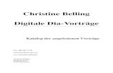 Christine Belling Digitale Dia-Vortr£¤ge Diavortr£¤ge...¢  Christine Belling Digitale Dia-Vortr£¤ge