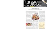 CIGAR JOURNAL CIGAR - 5th Avenue 2019-03-14¢  El Conde 109, einem damals nicht mehr gefer-tigten Format,
